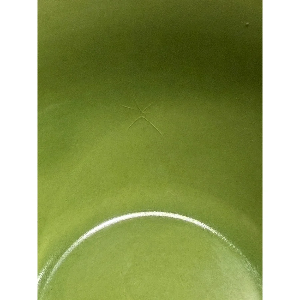Pier 1 Imports Global Medallion Reactive Stoneware Cereal Bowls Set of 3 Green